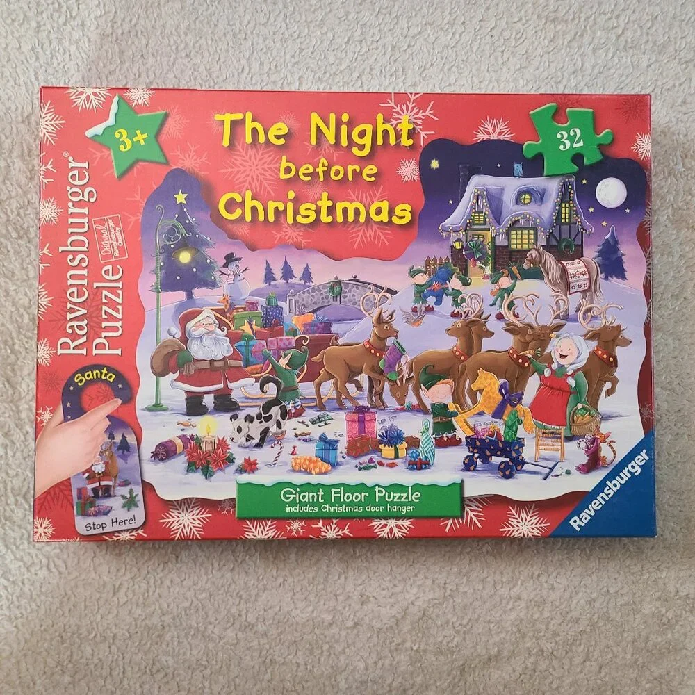 Ravensburger The Night Before Christmas Giant Floor Puzzle